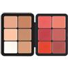 Générique Tavolozza anti occhiaie crema 12 colori, palette blush, crema opaca correttore di colore naturale, palette trucco viso, trucco durevole, pelle perfetta (serie colore pallido)