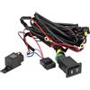 DEWIN Kit cablaggio fendinebbia, Interruttore Fari Fendinebbia Set Cablaggio Fendinebbia con Interruttore 12V 40A Cablaggio Faretti Auto LED per Auto