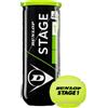 DUNLOP TB STAGE 1 GREEN 3PET Palle tennis