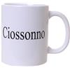 PIU' FORTY MUG BIANCA MAT CERAMICA tazza