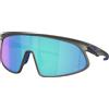 OAKLEY RSLV MATT GREY SMOKE PRIZM SAPPHIRE Occhiali Sportivi