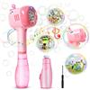 P PANACARE Panacare Giraffa Giocattolo per Bolle di Sapone, Macchina Elettrica 4000+ Bolle/Min, Soluzione 290 ml, Musica per Attività all'Aperto per Bambini