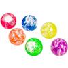 Boland 30830 6 Palline di Gomma (3 cm), 6 Colori Assortiti, 30 mm