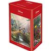 Schmidt Spiele 59928 Thomas Kinkade, Disney, Topolino e Minnie alle Hawaii, puzzle da 500 pezzi in una scatola nostalgica, colorato