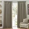 furn. Dawn Oscuranti Piegato Tende (Naturale - 229x229cm) | Coppia Di Tende Morbide Mélange Testurizzate Oscuranti Termiche Foderate Termoregolatrici