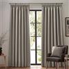 furn. Dawn Oscuranti Piegato Tende (Biancheria - 168x229cm) | Coppia Di Tende Morbide Mélange Testurizzate Oscuranti Termiche Foderate Termoregolatrici