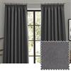 furn. Coppia di tende oscuranti plissettate Dawn - Antracite - 117x137 cm