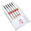 ALFA Set di 5 aghi n. 80 compatibile con tutte le rivitatrici e rimborsate con sistema Elx705