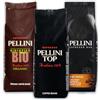 Pellini set degustazione caffè in grani Top, Bio, Vivace, 3 confezioni da 500g (1,5 kg)