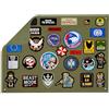 OneTigris Morale Pannello Patch Supporto per Toppe Tattiche Militari, Ranger verde