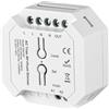 BTF-LIGHTING 2.4Ghz RF TR01RF AC100-240V AC Controllo Dimmer Triac per Strisce LED Dimmerabili Lampade Alogene Compatibile con Telecomando RF RC01RFB Smartphone APP di Controllo (Solo Dimmer Triac)