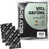 BILLY BOY Profilattici Viel Gefühl (Piacere intenso) 100 pz | 56 mm | Profilattici ultrasensibili con una gradevole profumazione | (1x100 pezzi)