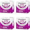Presteril Lady, Proteggislip Pocket in Cotone 100% Biodegradabile, 4 Confezioni da 24 unità (totale 96)