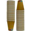 Terryshop74 100 Bicchieri 250 ML 3XL in carta per bevande fredde e calde birra the cappuccine bibite in carta KRAFT