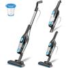 Vastorm Aspirapolvere con Filo, Scopa Elettrica con Filo Potente 20Kpa 600W, 3 in 1 Aspirapolvere Portatile con Cavo Lungo 5m, Aspirapolvere senza Sacco Leggero Antigroviglio per Peli di Animali Tappeti