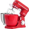 Kitchen in the box Impastatrice Planetaria，2 Ciotole 4,5 L+5 L Planetaria Professionale, 10 Velocità con Uncino Impastatore, Mescolatore, Frusta Sbattitric, 1300W (Rosso)