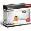 McFilter | 10 sacchetti per aspirapolvere + 1 filtro adatto per Kärcher KFI 357 | WD 2 Plus | serie WD 3 | KWD 1-3 | SE 4001 | SE 4002 | adatto come 2.863-314.0 e 6.414-552.0