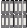 CHAIN PEAK (12 pezzi) N10 N10 Plus Filtro HEPA per Ecovacs DEEBOT OZMO N10 N10 Plus 920 950 T8 AIVI Max T9 T5 N5 N7 N8+ N8 Pro Plus DX55 DX93 DJ65 Robot Aspirapolvere, Kit Filtro per Robot Aspirapolvere