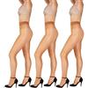 Collant Calza Donna Ultra Lucidi In Seta - Alte Coscia, Taglia Unica