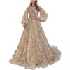 Generic Vestiti per Donne Abito da Sposa con Spalline Pantaloni Palazzo Eleganti da Cerimonia Vestito con Frange Abito Lungo Aderente Vestito Sposa Matrimonio Civile Maxi Maglia Vestito Estivo Abito da
