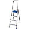 Facal Scala domestica in alluminio 4 gradini 144 cm blu Facal K100