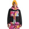The North Face Freedom Insulated Giacca per ragazze Radiant Poppy Blowing W 176