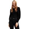 Desigual JERS_Ona 2000 Black Maglione, Nero, M Donna