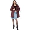 VERO MODA Vmasta 3/4 Teddy Coated Jacket Noos Giacca Impermeabile, Torba, S Donna