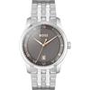 HUGO BOSS BOSS Orologio con Movimento al Quarzo a Tre Lancette da Uomo Collezione PRINCIPLE con Cinturino in Acciaio Inossidabile argentato - 1514116