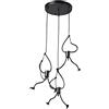 MOWEO Lampada a Sospensione in Cartone Animato in Ferro, lampade a Sospensione Moderne Creative per Piccole Persone, luci a Sospensione Regolabili per Ragazzo Ragazza Camera da Letto per Bambini