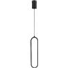 Cymwer Lampadario da Comodino for Camera da Letto Lampada a Sospensione Minimalista Luci a Sospensione Moderne in Stile Nordico for Accessori da Cucina for Camera da Letto (Luce Calda Nera)