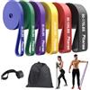 Fitense Bande Elastiche Fitness 15-35 LBS - Banda Elastica Fitness Alta Elasticità per Uomo e Donna, Elastici Fitness per Allenamento, Stretching, Fisioterapia e Potenziamento Muscolare Arancione