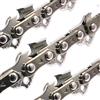 HobbyPower24 3 catene per motosega semi-scalpello, 3/8, 1,1 mm, 40 TG, lunghezza di taglio 25 cm, compatibile con motosega Parkside PKSA 20-Li B2