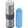 KEKHEALTH Borsa Termica per Insulina 74H 5-7 Penne, Borsa Termica Medicinali, Porta Insulina Termico, Kit Diabetici con Impacchi di Ghiaccio, Tazza Refrigerata per Insulina(Argentato)