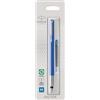 Parker Vector penna stilografica | colore blu con finiture cromate | pennino medio | inchiostro blu | confezione blister