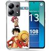 Cokitec Custodia rinforzata Shatterproof per Xiaomi Redmi Note 13 4G Manga One Piece Chopper
