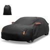 X AUTOHAUX - Telo copriauto per Tesla Model 3 2017-2025 210D-PU, copertura completa per tutte le condizioni atmosferiche, con cerniera porta, impermeabile, antivento, protezione da sole, pioggia, neve