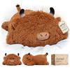 Mewaii Cuscino di Peluche Stitch Mucca delle Montagne Kawai Giocattolo Abbraccio Animali di Peluche Natale Compleanno Regalo per Ragazze Ragazzi Amici 33CM