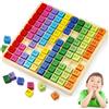 YESLUSY 1x1 Tabellina, Gioco Della Moltiplicazione, Tavola di Legno per la Moltiplicazione, Giochi Matematici, Regalo Educativo per Bambini, per Bambini di 4 5 6 7 8 Anni