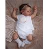 BNNPUU Bambole Reborn Femmine 20 pollici 50cm Reborn Originali Realistiche Baby Doll Fatto a Mano Nata di nuovo Bambola Occhi Chiusi Sembra un vero bambino
