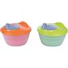 Galileo Casa 5911117 Centrifuga per Insalata con manovella Manuale, cestello Estraibile, Ø 24 cm, 4 L, Plastica, Assortito