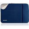 BAAGOAZ Custodia per 15,6-16 Pollici Laptop Compatibile con Parziali 16 Portatile Laptop Porta PC, e la Maggior Parte dei 15,6 Pollici Computer Portatile Notebook Chromebook Borsa Protettiva, Blu Navy