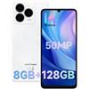 Ulefone Note 20 Pro Smartphone, 8GB+128GB/SD-1TB Android 14 Cellulare, 6.75 HD+ Widevine L1, Fotocamera 50MP+8MP Cellulari 6000mAh Batteria, Octa Core Dual SIM GPS/OTG/Face ID/Fingerprint Bianco