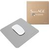 SenseAGE piccolo tappetino per mouse 22x22cm | 0,2cm Ultrasottile tappetino per mouse | Sottofondo per mouse laser/con cavo/senza cavo | piccolo tappetino per mouse ideale per ufficio e home office |