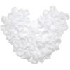 OMJMYY 4000 Pezzi Petali di Rosa Finti Bianchi in Seta per Matrimonio, Fidanzamento, San Valentino - Decorazione Romantica