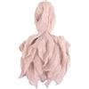 Embhlitfe Tovaglioli di Lino 6 Pezzi - Stoffa 45 x 55 Cm, Cotone Lavabili Riutilizzabili - Versatili Fatti a Mano per Cena, Matrimonio e Feste (Rosa)