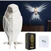 TaimeiMao Bald Eagle Wall Light, Lampada da Parete Aquila, 3D Animal Light Wall, Sconce da Parete a Batteria, per Camera da Letto, Soggiorno, Scala, Corridoio, Giardino