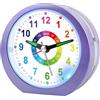 Ayybboo Sveglia Bambini Senza Ticchettio Con Snooze e Luce Notturna, Didattica a Batteria per Ragazzi e Ragazze, Analogica al Quarzo (Lavanda)