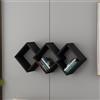Hanah Home Glaxy, melammina, Nero, Taglia Unica