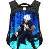 Anjinguang Zaino Anime MHA Midoriya Izuku Bag Bakugo Katsuki Borsa per la scuola per ragazzi ragazze studenti Bookbag Travel Laptop Daypack Zaino a tracolla, Tipologia 13., 44*30.5*16cm